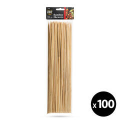 Bambusz nyárs / hústű - 30 cm - 100 db / csomag - 56260