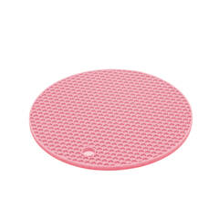 Szilikon edényalátét - 18 cm - rózsaszín - 57274PK