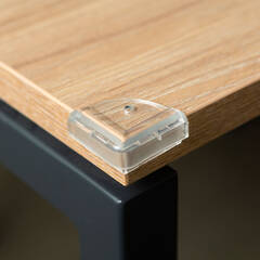 Sarokvédő asztalra - PVC - átlátszó - 4 db / csomag - 57338