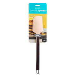 Szilikon spatula rozsdamentes nyéllel - 29 x 5,2 x 1 cm - 57547P