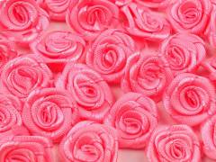 Textil rózsa Ø13-15 mm