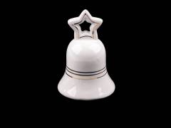 Dekorációs porcelán csengő Ø57 mm / Dekor harang