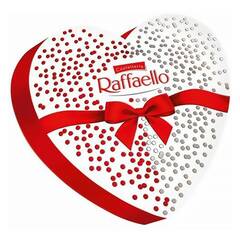 Ajándék Raffaello szív desszert 140g