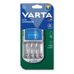 Akkumulátor töltő VARTA LCD-s + 12 V USB