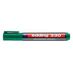 Alkoholos marker EDDING 330 vágott zöld