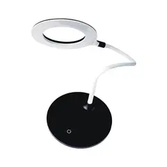 Asztali lámpa EMOS Bella LED 7W fém fehér-fekete