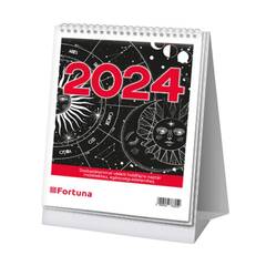 Asztali naptár FORTUNA BA21 holdfázissal 2024.