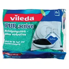 Mosogatószivacs VILEDA Pure Active 2db-os