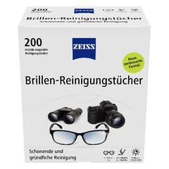 Szemüvegtörlő kendő ZEISS nedves 200 darab/doboz