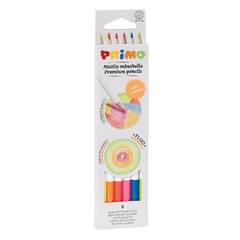 Színes ceruza PRIMO hatszögletű neon 6 db/készlet