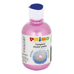 Tempera PRIMO 300 ml csillámos rózsaszín