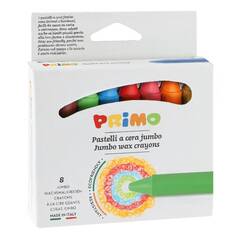 Zsírktréta PRIMO jumbo kerek hegyezett 8 db/készlet