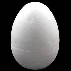 Polisztirol tojás 7x11 cm