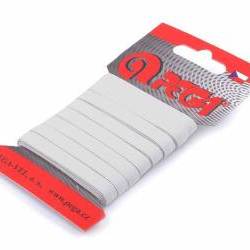 Gumipertli / gumiszalag kártyán szélessége 5 mm, 7 mm