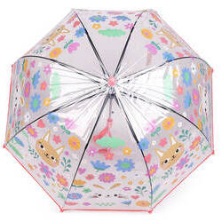 Gyerek átlátszó kilövős esernyő