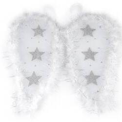 Angyal szárny / Angyalszárny tollakkal és glitteres csillaggal