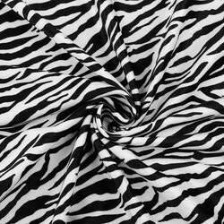 Bársony zebra bőr imitáció